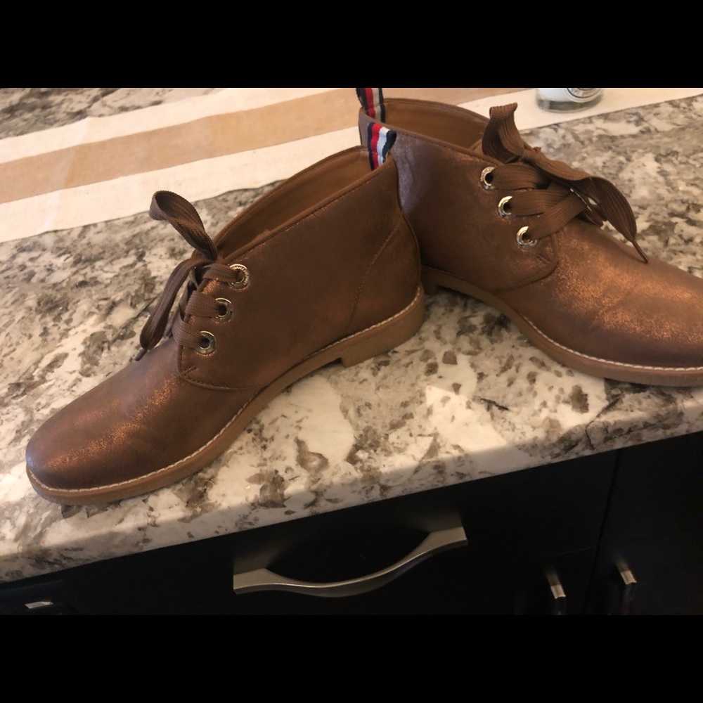 Tommy Hilfiger brand new ankle combat boots